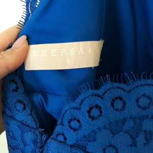 Beautiful lace open back dress